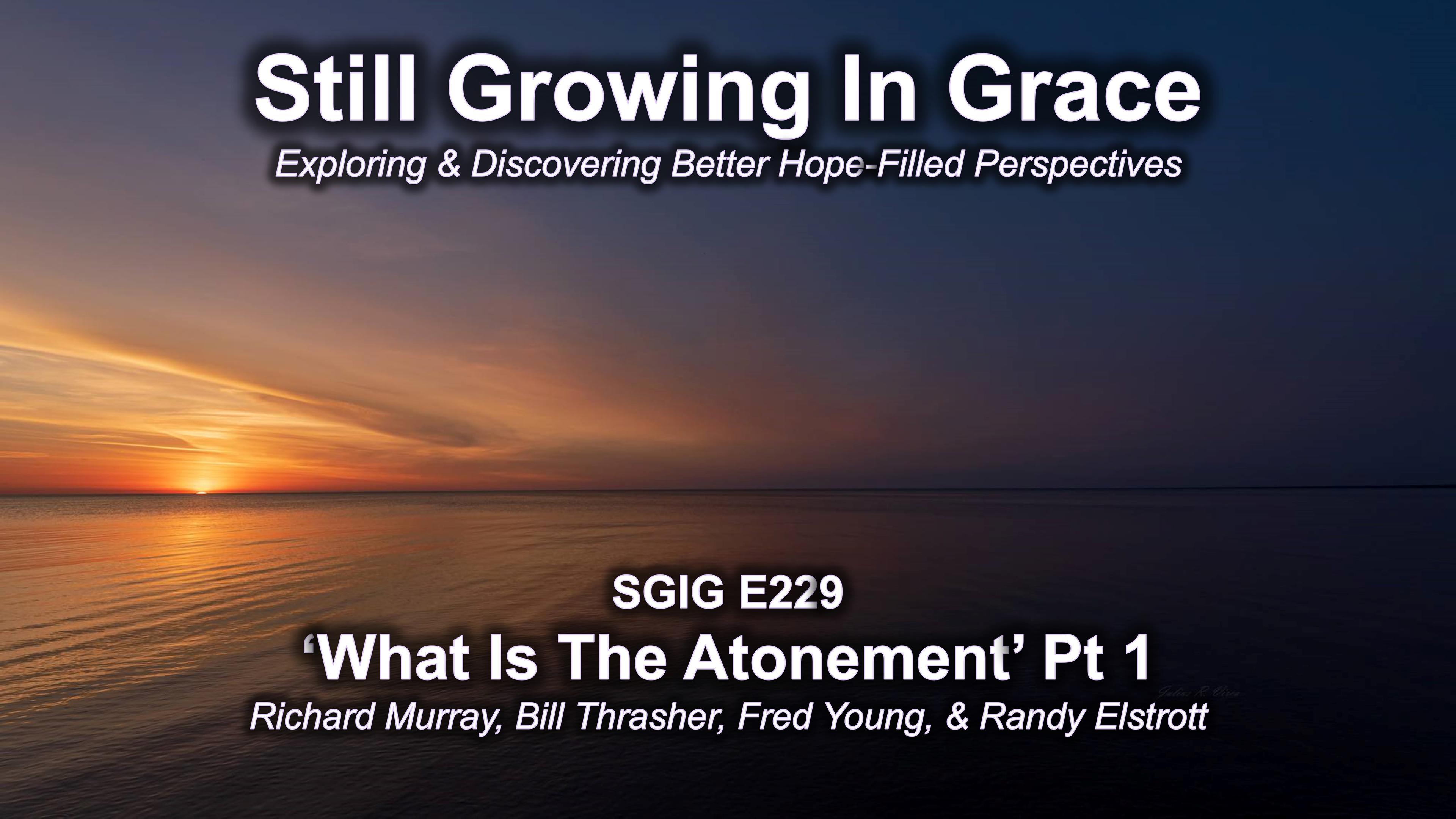 SGIG E229 What Is Atonement Pt 1
