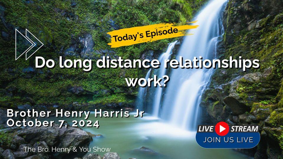 Do long distance relationships work? 