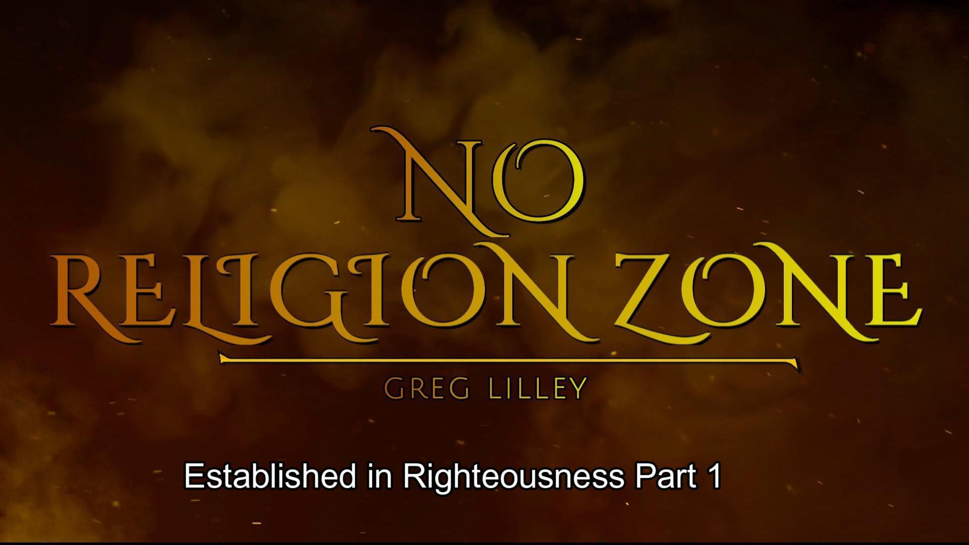 NRZEP34 Established in Righteousness Part 1